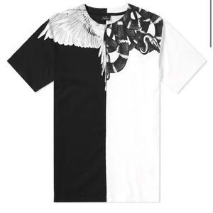 MARCELO BURLON SNAKE WING TEE